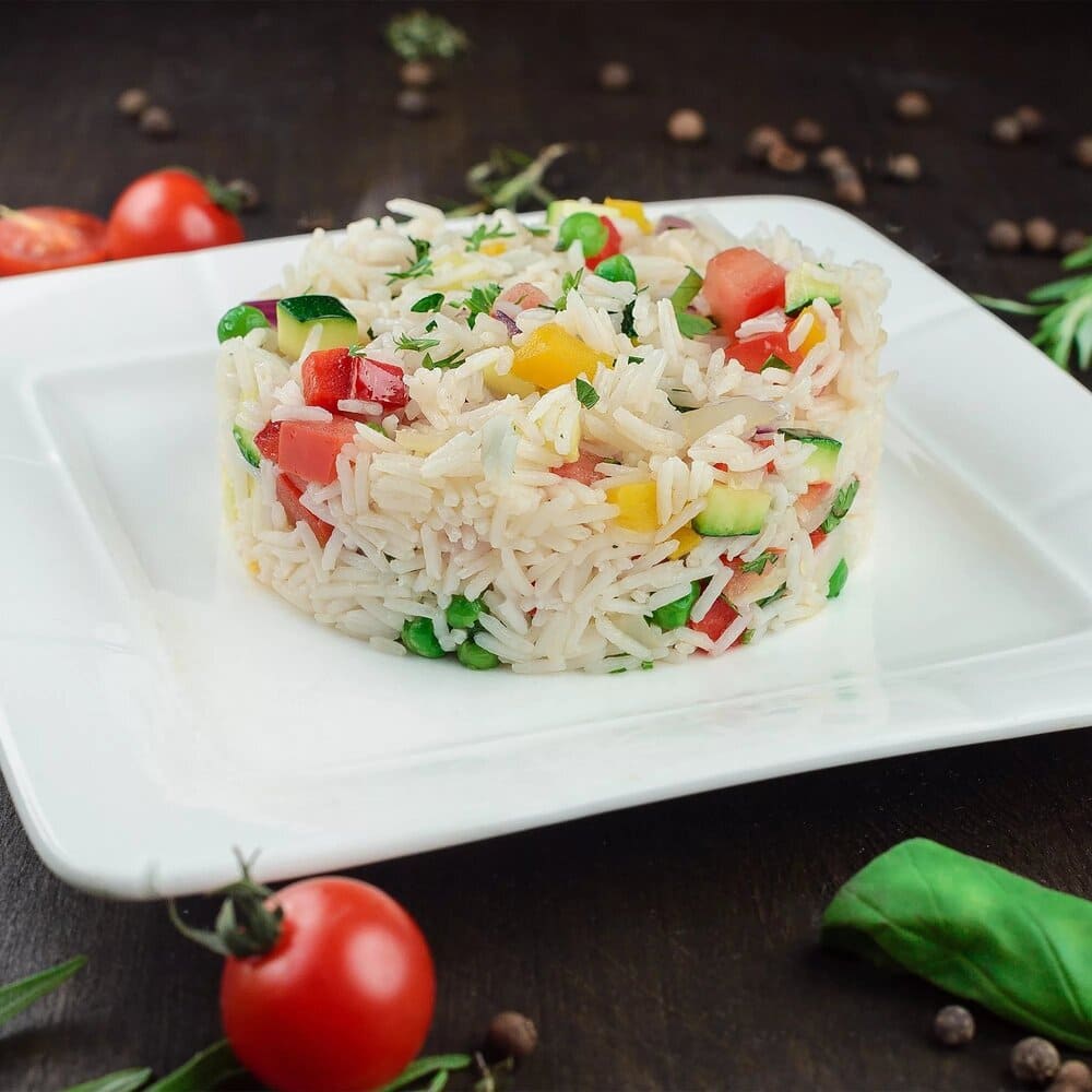 Рецепт салата с рисом